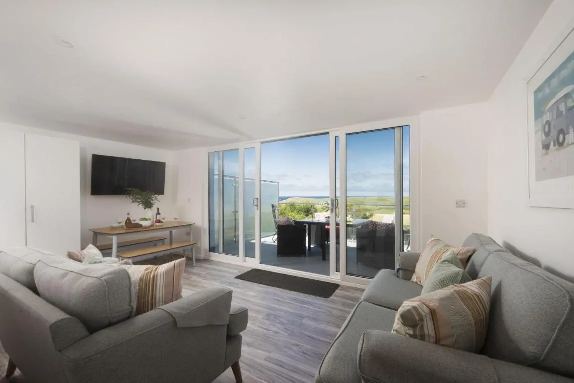 Image of Beachview Apartment 1, Crantock, Newquay