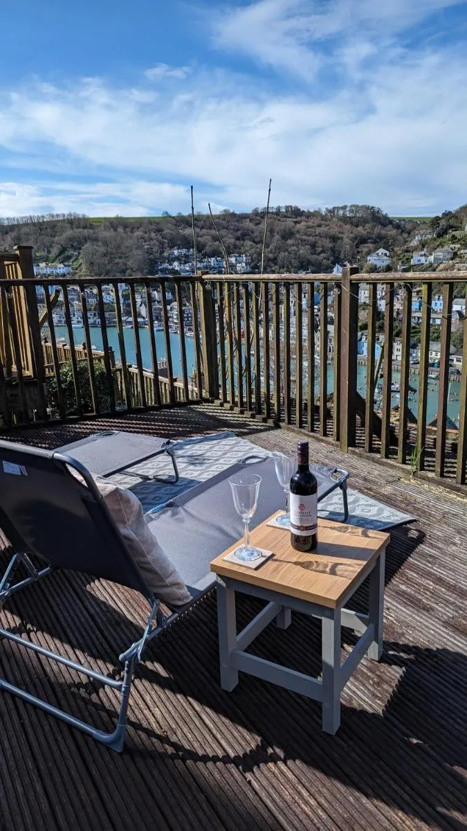 Image 3 of The Hillocks, Looe – Two Bedroom House with Fabulous Views of Looe Town and Harbour