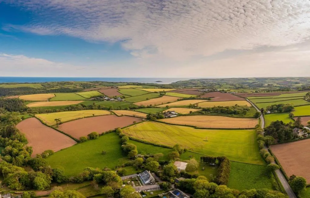 Image 4 of Water Mill at East Trenean Farm -Luxury Cornish Cottage sleeping 4 with hot tub, private garden, rural views and EV facilities