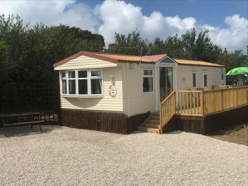 Image of Countryside views from a luxury mobile home near Perranporth