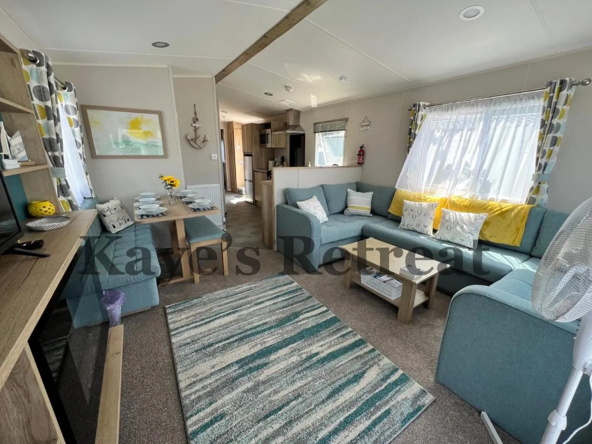 Image 1 of Kayes Retreat Three bed caravan Newquay Bay Resort Quieter area of park