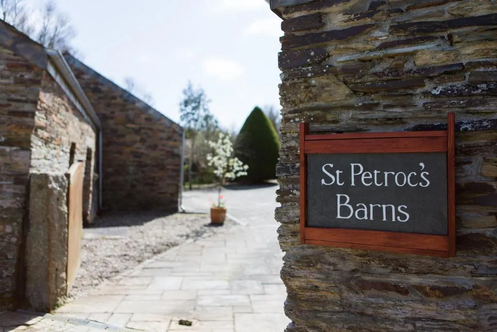 Image of Re-imagined Stone Barns in the Country Near the Coast