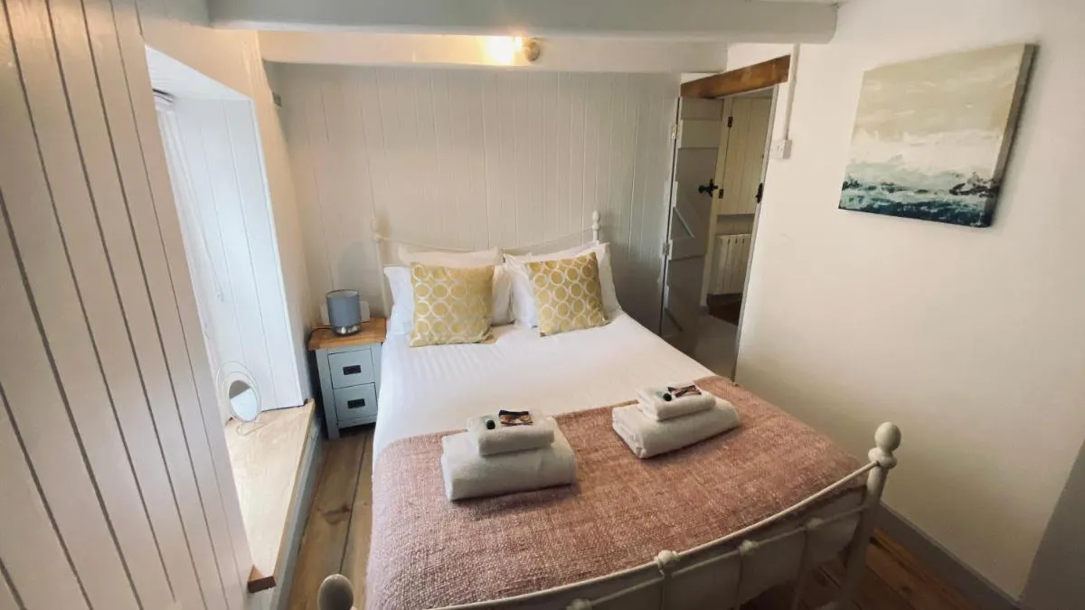 Image 1 of SPINDRIFT is A Beautiful Newly Refurbished THREE BEDROOM Private Family House located on the OLD HARBOUR and the COASTAL PATH in the Heart of Beautiful POLPERRO